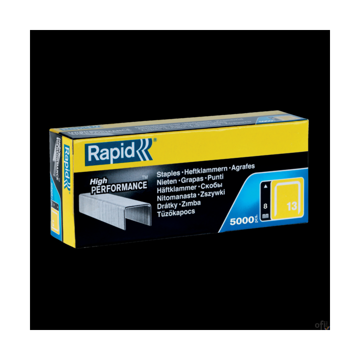 Zszywki do zszywaczy pistoletowych Rapid 13/8 5M 5000 szt. 11835600 (X)