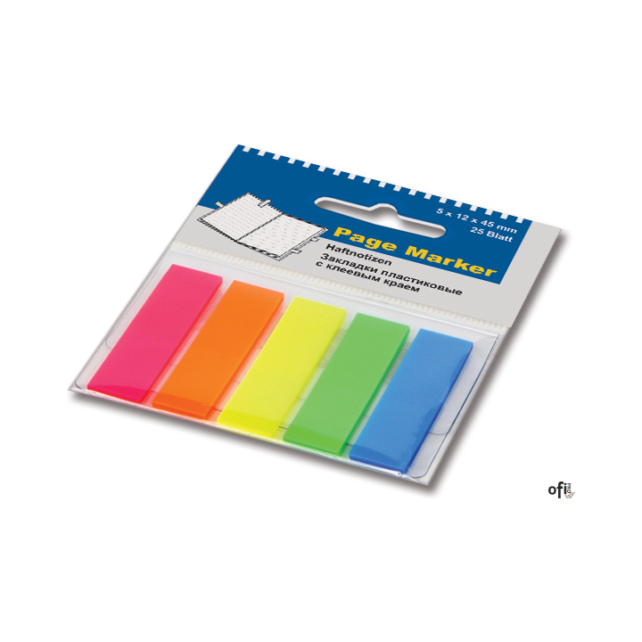 Zakładki indeksujące 45x12x5 5563005