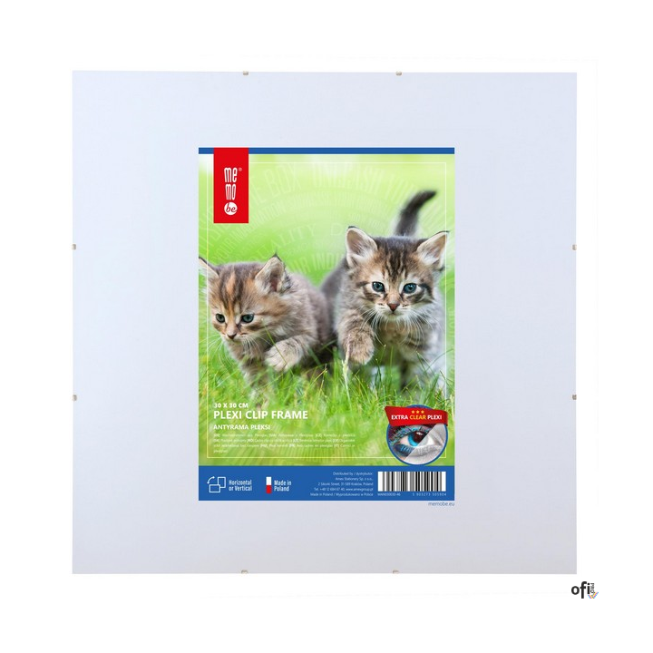 Antyrama pleksi MEMOBE, 30x30 cm MAN030030-46