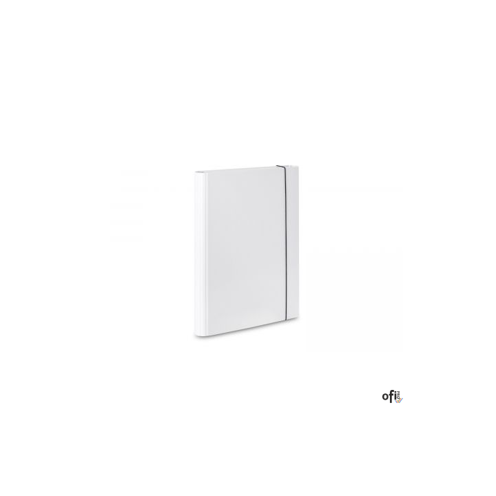 Teczka skrzydłowa z gumką biały VAUPE, 310/07