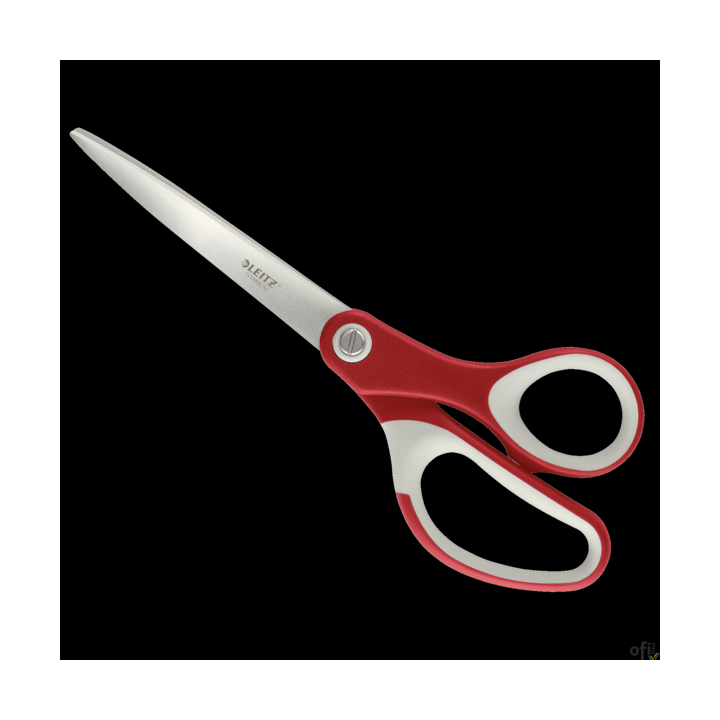 Nożyczki tytanowe LEITZ 205mm czerwone 54176025