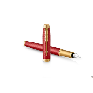 Pióro wieczne (F) PARKER IM PREMIUM RED GT 2143650, giftbox PARKER SALE