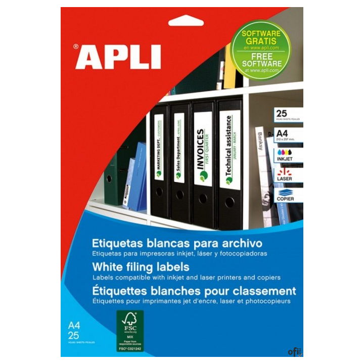 Etykieta A1630 Q32mm      APLI (X)