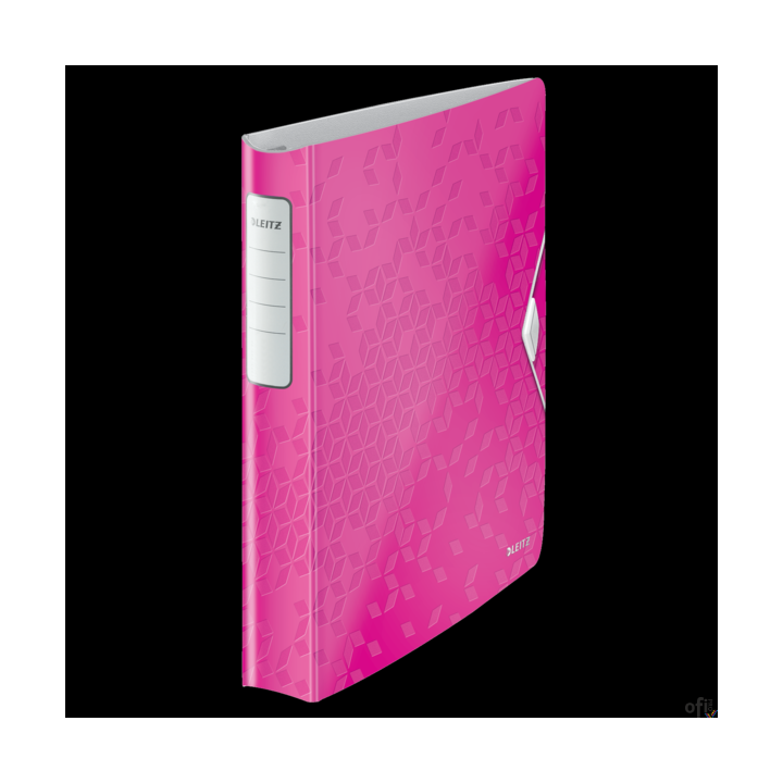 Segregator ofertowy A4 4DR/30mm różowy LEITZ WOW 42400023