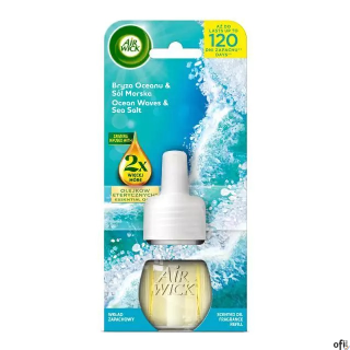 AIR WICK odświeżacz Elektryczny wkład 19 ml Bryza Oceanu Sól Morska wkład  18253