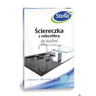 ściereczka z mikrofibry do kuchni_przeznaczona do czyszczenia silnych zabrudzeń na mokro i sucho_idealna do czyszczenia umywalek
