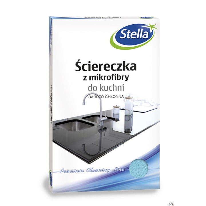 ściereczka z mikrofibry do kuchni_przeznaczona do czyszczenia silnych zabrudzeń na mokro i sucho_idealna do czyszczenia umywalek