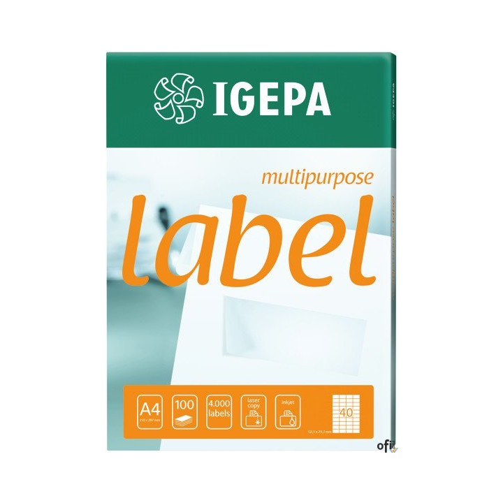 Etykieta na segregator 192x38mm (100sztuk) CONTILABEL EA-1900X380W