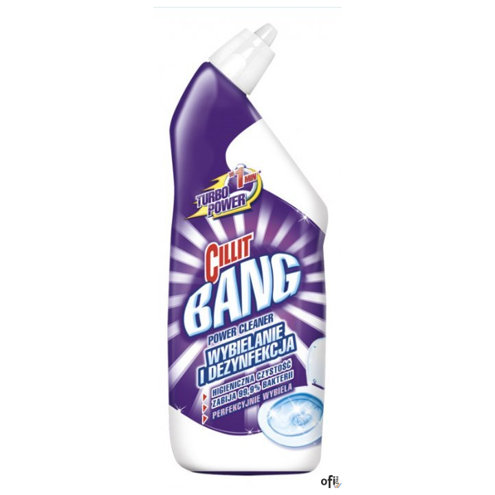 CILLIT BANG Żel do WC 750ml wybielanie i dezynfekcja 61543