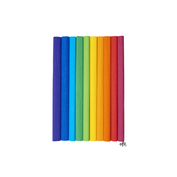 Bibuła marszczona Creatinio 50x200 żółty 400153892 TOP-2000