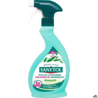 Sanytol uniwersalny płyn dezynfekujący 500ml Eukaliptusowy / Grapefruitowy  spray 26915