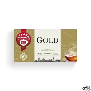 Herbata TEEKANNE Gold 20 kopert czarna