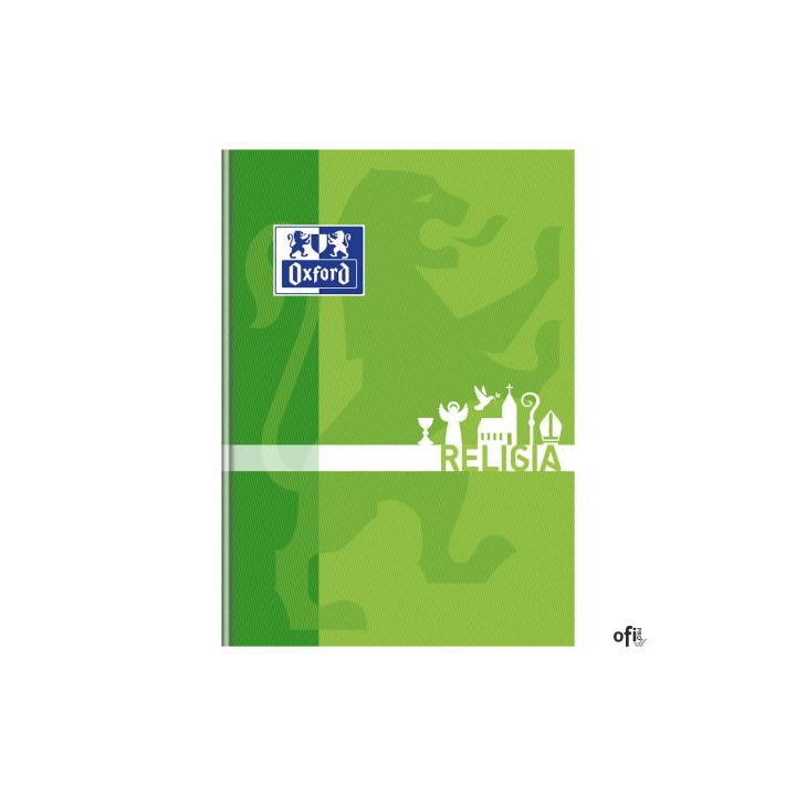 Brulion religia A5 80k 90g kratka z marginesem 400150857 OXFORD