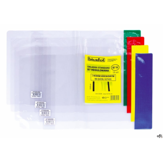 Okładka standard E6 - 245 regulowana (25) z kod. na szt. OZK-47 BIURFOL