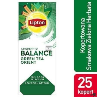 Herbata Lipton__czarne herbaty_aromatyzowane__herbaty zielone__napary__pakowana w pojedyncze foliowe koperty__jednostka sprzedaż