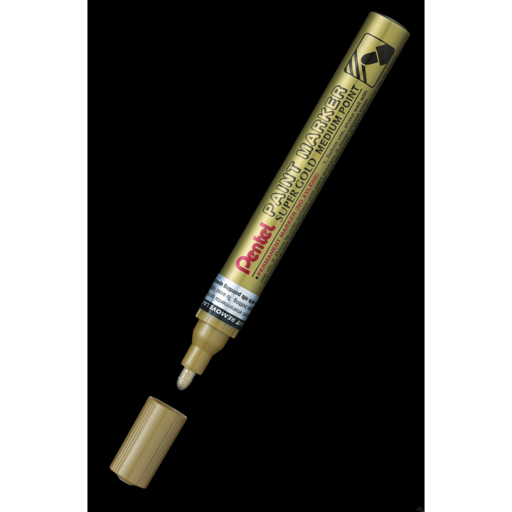 Marker olejowy w aluminiowej obudowie złoty MMP10-X PENTEL