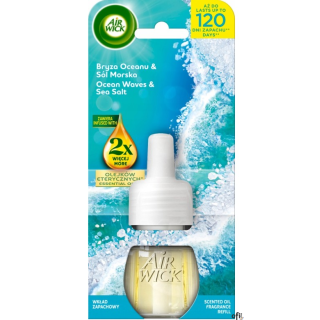 AIR WICK odświeżacz Elektryczny komplet 19ml Bryza Oceanu i Sól Morska  18154