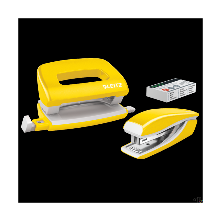 Zszywanie i dziurkowanie do 10 kartek (papier 80 gsm)_Poręczny dzięki ergonomicznemu kształtowi, przystosowany do używania w szk