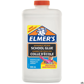 Chcesz przygotować Slime? Zacznij od zmywalnego kleju PVA Elmers! Gładka formuła białego kleju zapewni świetną bazę do Slime, kt