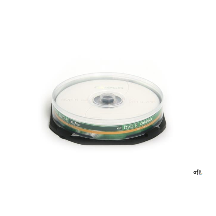 Płyta OMEGA DVD-R 4,7GB 16X CASE (10) OMD1610- -a