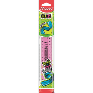Linijka niełamliwa 20cm TWISTN FLEX MAPED 279210