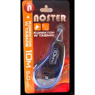 Korektor w taśmie 10m kolor mix blister INT 5763