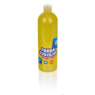 Farba szkolna Astra 500 ml - żółta, 83410903