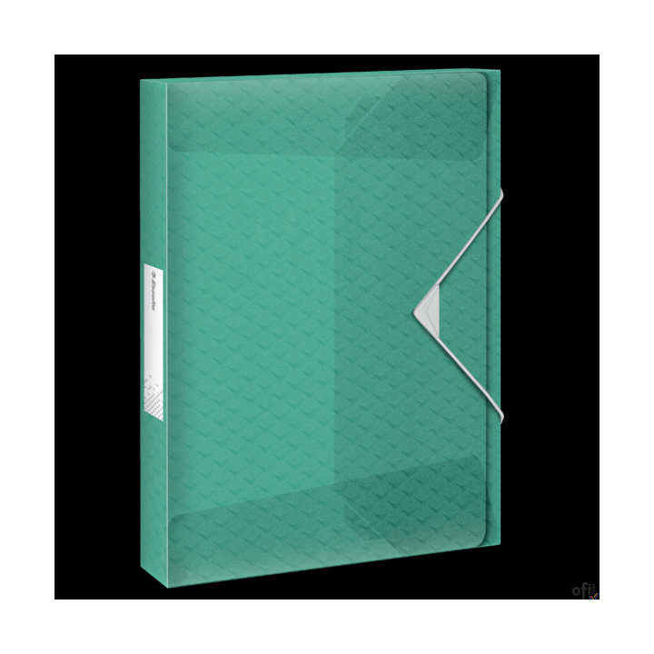 Teczka z gumką Esselte ColourBreeze, 25 mm, zielony 626260