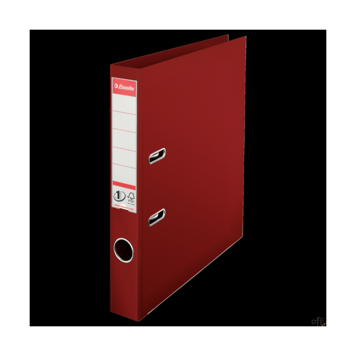 Segregator A4/50mm z mechanizmem bordowy 811520 No.1 ESSELTE