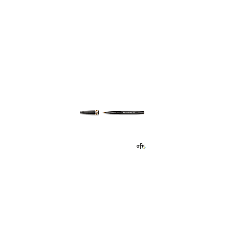 Precyzyjny pędzelek do kaligrafii i liternictwa Brush SignPen Artist czerwony SESF30-B PENTEL