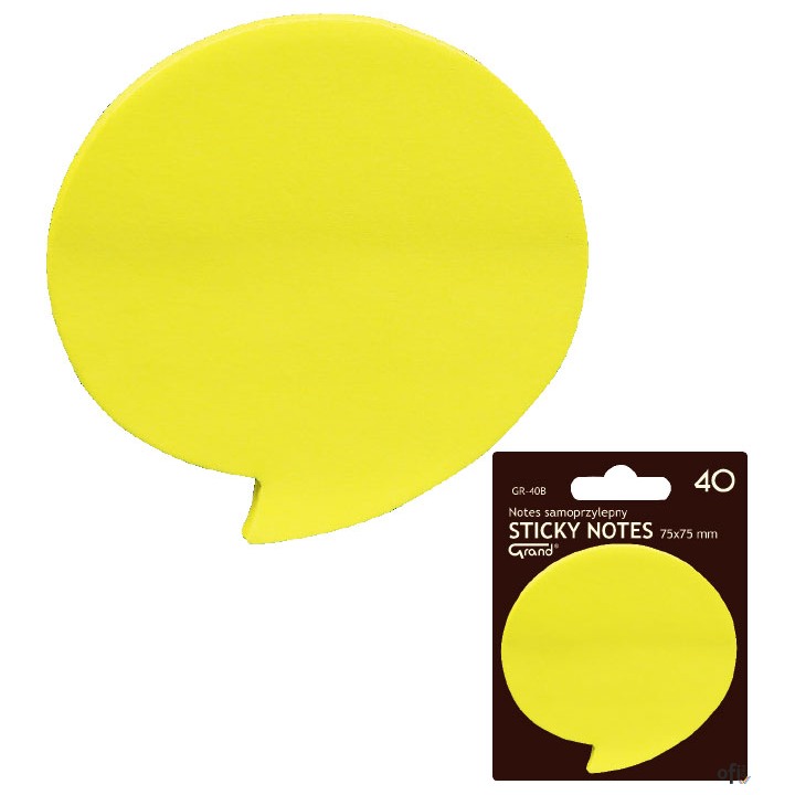 Notes GRAND GR-40B chmurka, 150-1429 bloczek 75x75mm