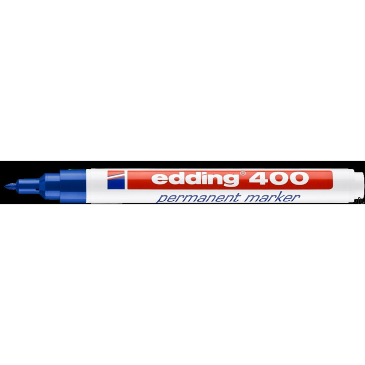 Marker permanentny e-400 EDDING, 1mm, niebieski