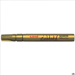 Marker olejowy PX-20 błyszczący złoty UNI