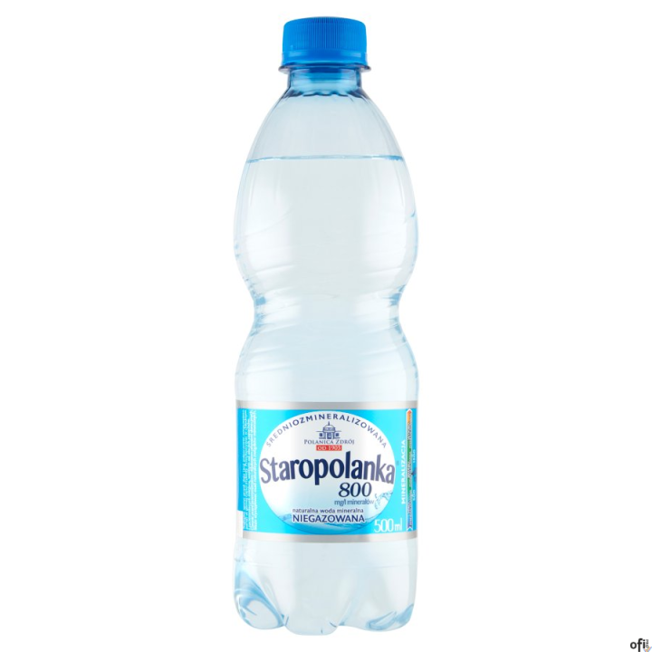 Woda_STAROPOLANKA 0,5L niegazowana zgrzewka 12szt.