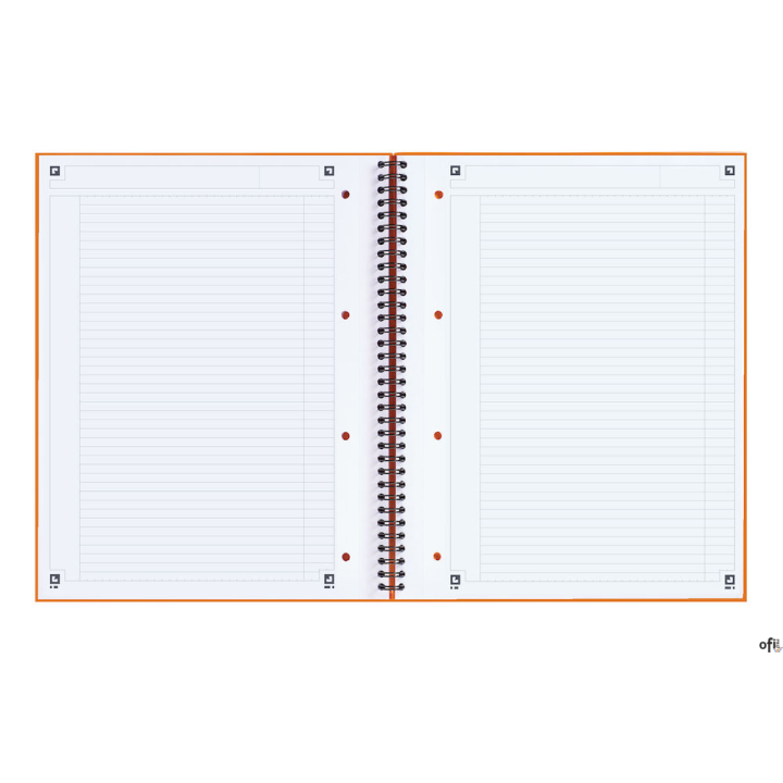 Kołonotatnik A4 80 kartek, linia / tagi, INTERNATIONAL, OXFORD, 100104036