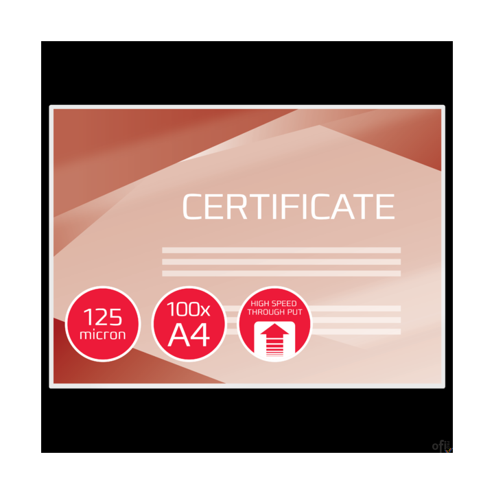 Folia do laminacji GBC HighSpeed 125 mikr (100szt) 3747348