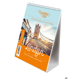 Kalendarz ze spiralką - pionowy B6 Michalczyk i Prokop T-103-01