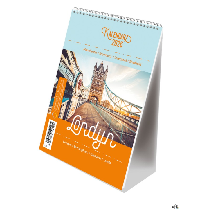 Kalendarz ze spiralką - pionowy B6 Michalczyk i Prokop T-103-01