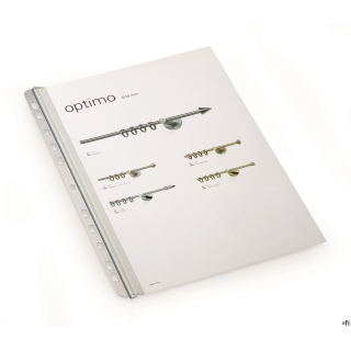 Grzbiety zaciskowe Durable do 30 kartek_- posiadają listwę z perforacją, umożliwiającą wpięcie oprawionych dokumentów do segrega
