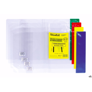 Okładka standard Z5 - 297 regulowana (25) z kod. na szt. OZK-50 BIURFOL (X)