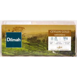 Herbata DILMAH CEYLON GOLD 25szt x2g saszetki czarna