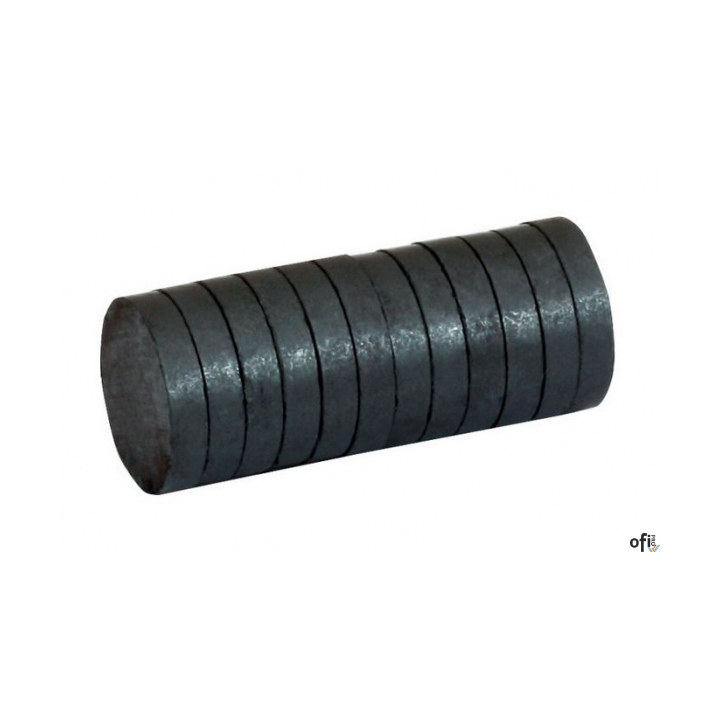 Magnesy 20mm x 4mm, bez obudowy, 12 szt GRAND 130-1787