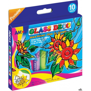 _ wysokiej jakości farby witrażowe przeznaczone do samodzielnego wykonania witraży oraz dekoracji szkła, porcelany, luster, płyt