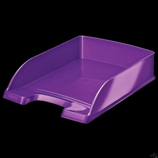 Tacka Leitz PLUS WOW_- półka na dokumenty w promiennych WOW kolorach_- może być użyta indywidualnie lub łączona w stos_- paleta 