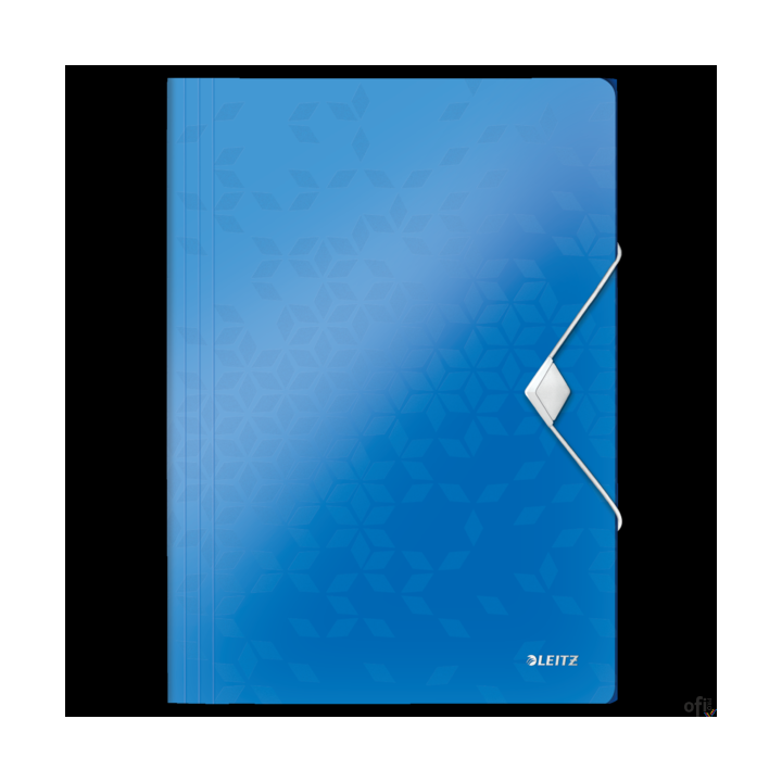 Teczka z gumką Leitz WOW__idealna do przenoszenia i przechowywania dokumentow,_folderow i innych przedmiotow__wykonane z polipro