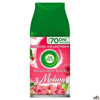 AIR WICK wkład do odświeżacza 250ml  Musujące róże z maliną *62618