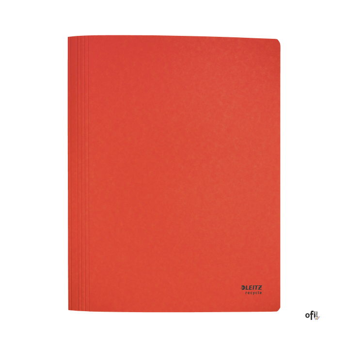 Skoroszyt Leitz Recycle A4, czerwony 39040025