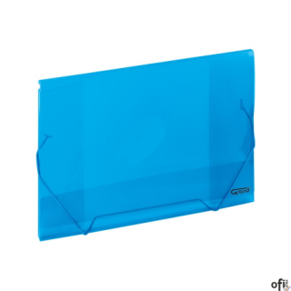 Teczka kopertowa A4 na gumkę ZP041 niebieska 120-1226 GRAND