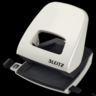 Dziurkacz duży metalowy Leitz, szary, 10 lat gwarancji, 30 kartek 50080085