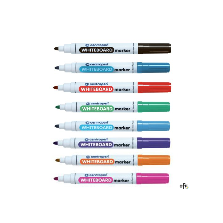Marker do białych tablic blękitny 8559/8570 CENTROPEN suchościeralny